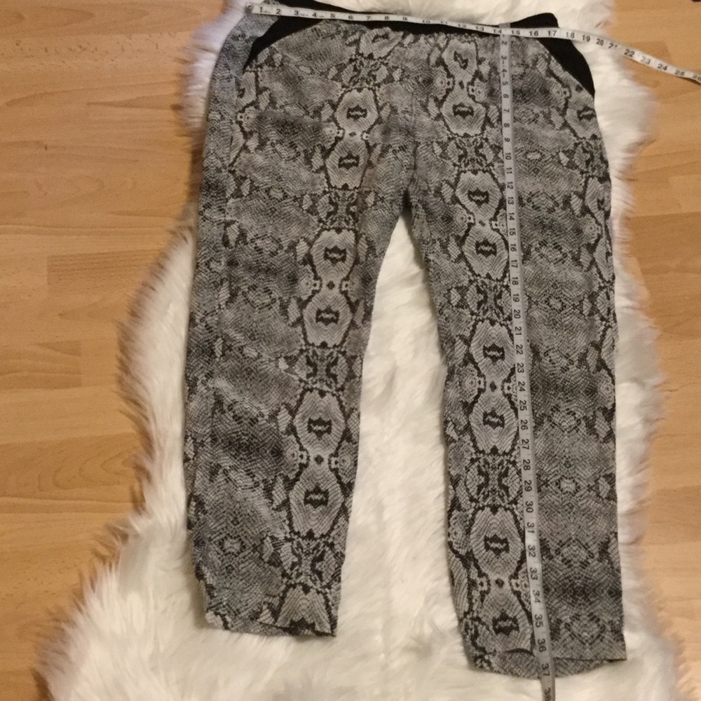 The Kooples Sport Pants Python Print Size - image 5